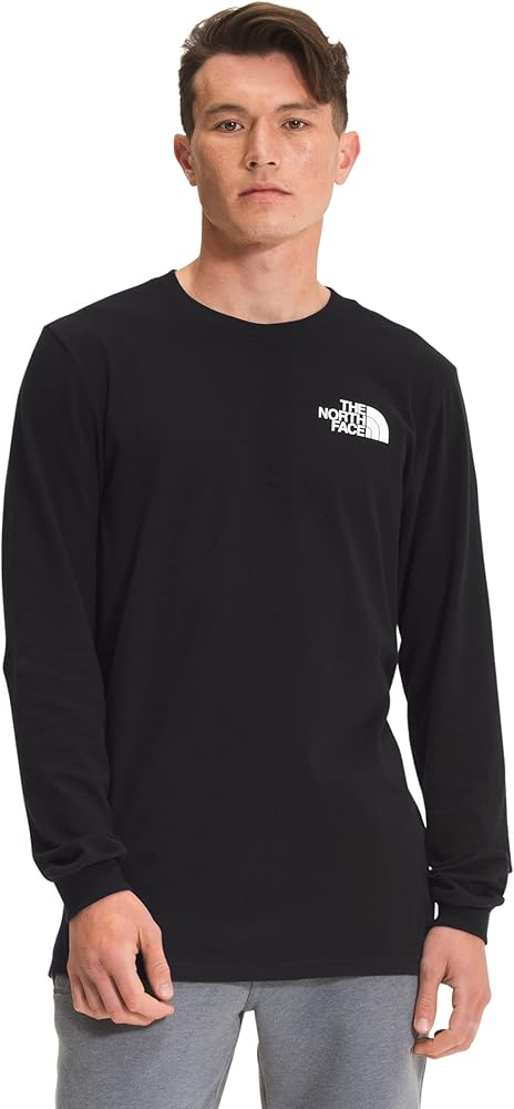 THE NORTH FACE mens Mens' Long Sleeve Box Tee