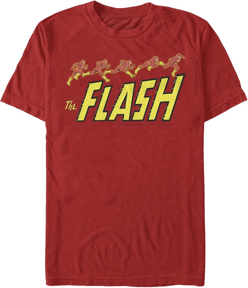 DC Comics Men's Run Flash T-Shirt