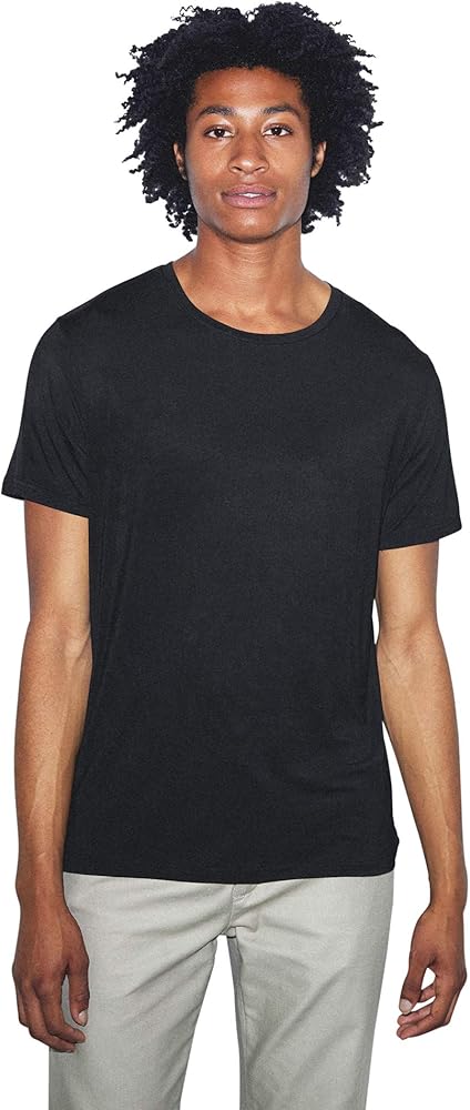 American Apparel Mix Modal Short Sleeve T-Shirt