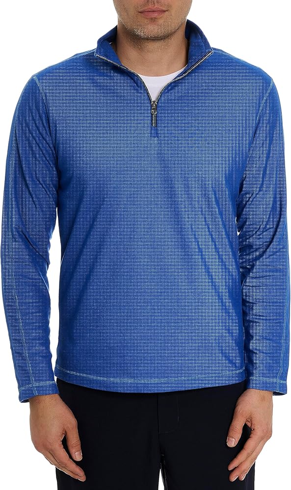 Robert Graham Men's Burton Long Sleeve Knit Button Down Shirt