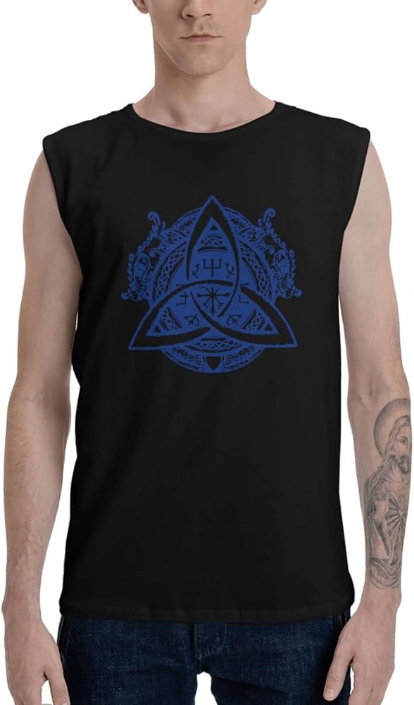 Celtic Trinity Knot - Irish Tank Tops Man Shirt Sleeveless Tank Tops