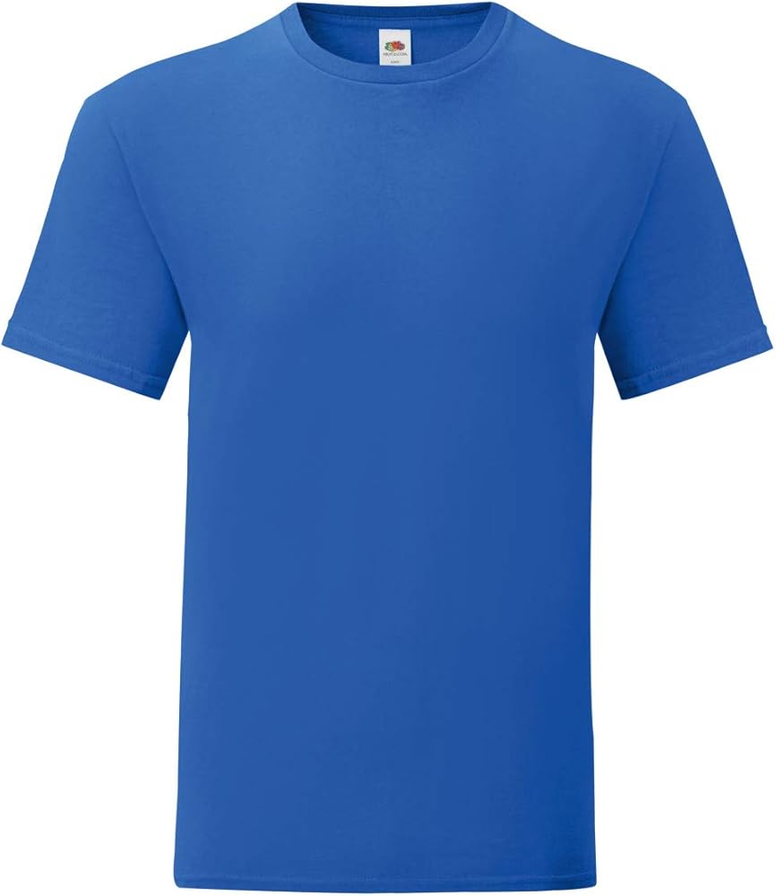 Fruit of the Loom Mens Iconic T-Shirt (XL) (Royal Blue)