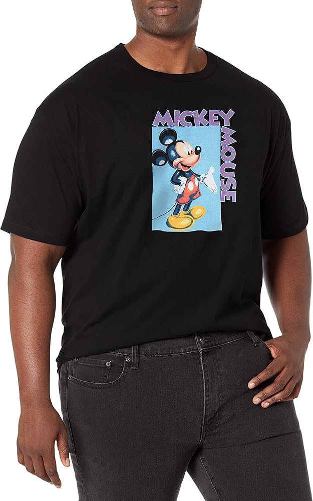 Disney Classic Mickey Men's Tops Short Sleeve Tee Shirt