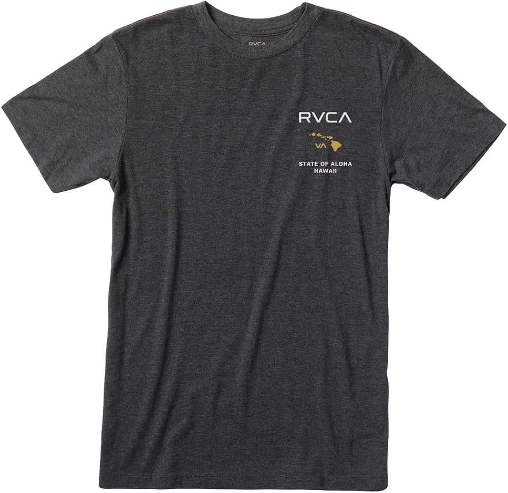 RVCA Men's State of Aloha Short Sleeve Tee