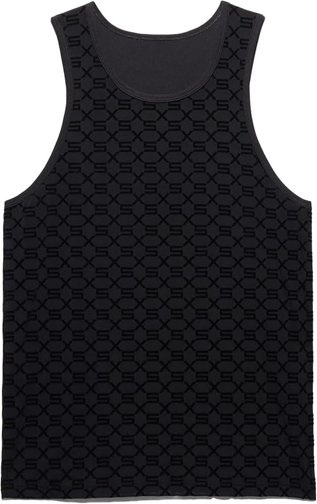 Savage X Men's Regular Mesh & Jersey Tank