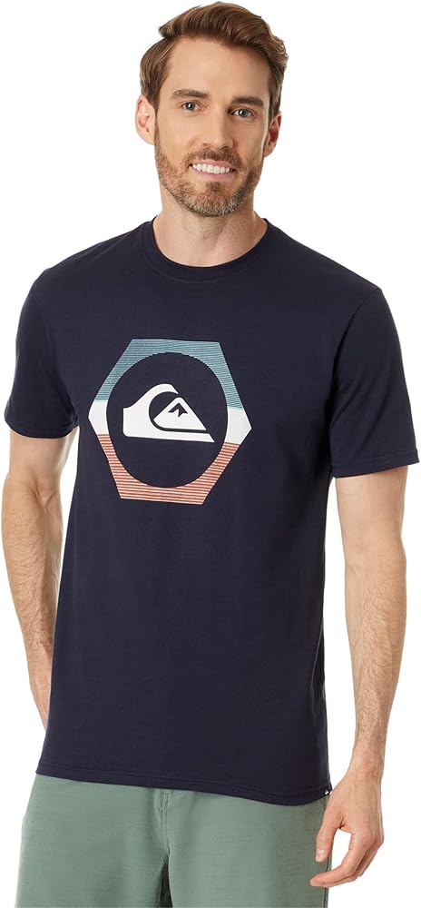 Quiksilver Shapeshifter Short Sleeve Tee Navy Blazer LG