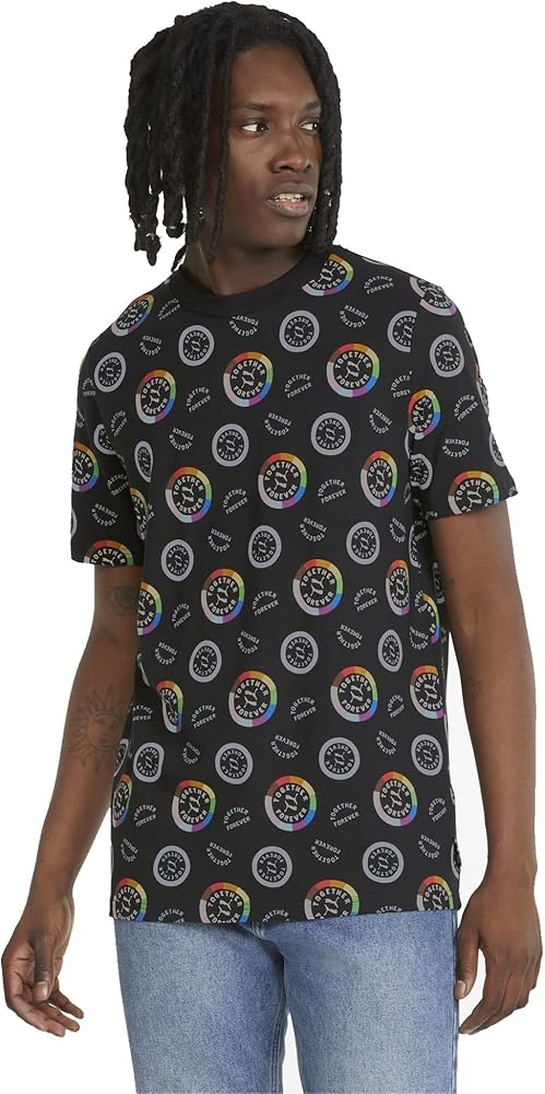 PUMA Men's Pride All Over Print Tee