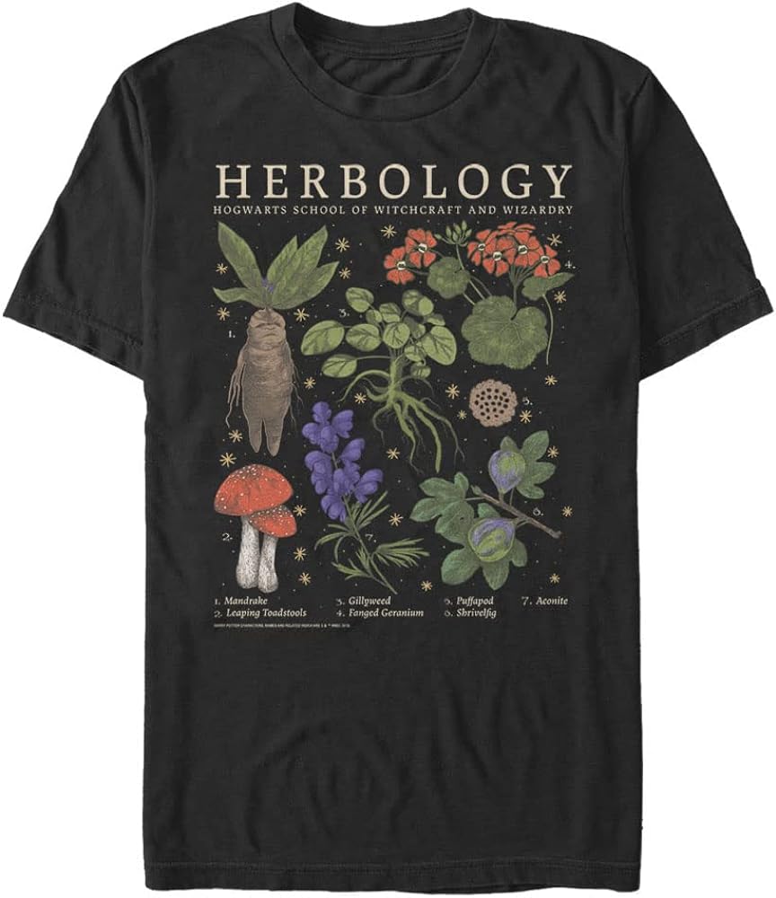 Harry Potter Men's Big & Tall Herbology T-Shirt