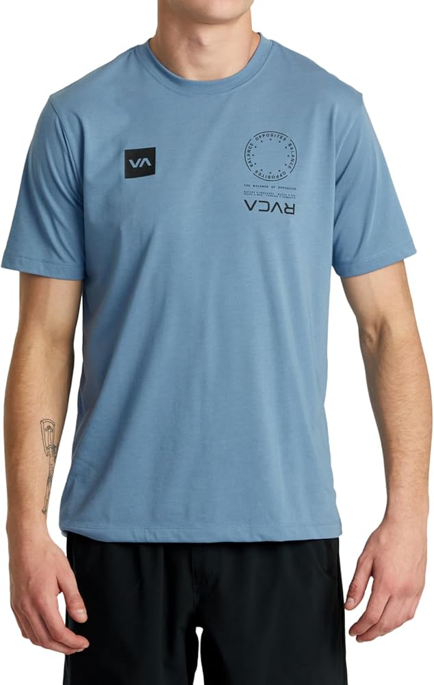 RVCA Men's VA Blur Short Sleeve