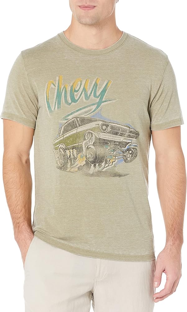 Lucky Brand Men's Chevy Muscle Graphic Tee