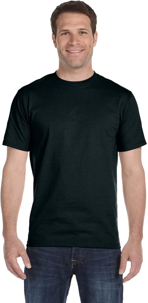 Hanes Men's Big-tall Beefy T-shirt-c, Black, LT