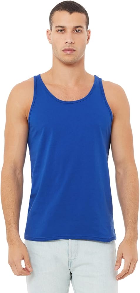 Bella + Canvas Unisex Jersey Tank 2XL TRUE ROYAL