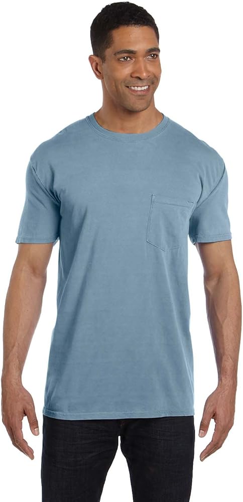 Comfort Colors Chouinard 6030 Adult Heavyweight Pocket Tee Bay DirDye XX-Large