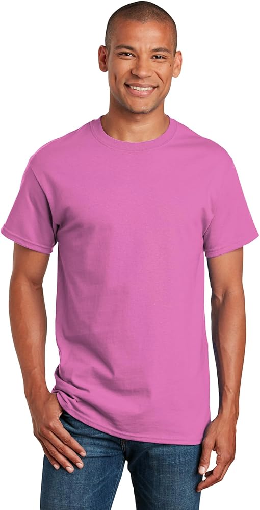 Gildan Men's G2000 Ultra Cotton Adult T-shirt, Azalea, Small