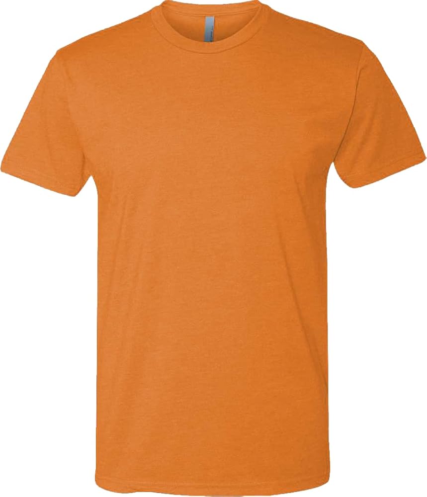 Next Level Apparel Men's N6210 Orange(1pck) Small