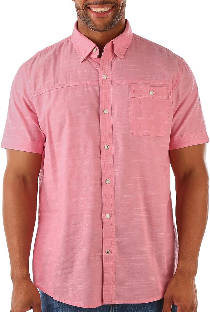 IZOD Saltwater Button Down Shirt X-Large Pink