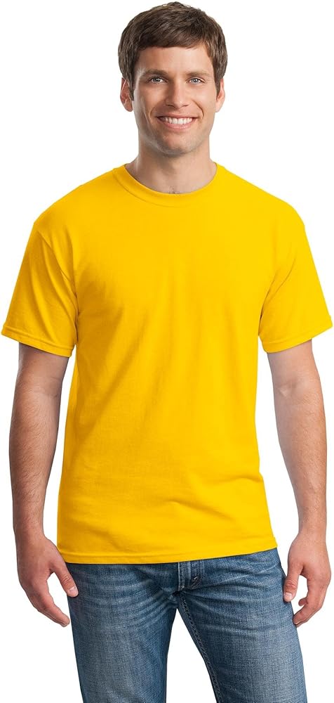 Gildan 5.4 oz Cotton T-Shirt (5000) Tee Medium Daisy