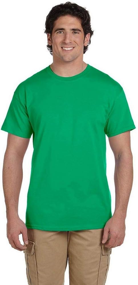 Gildan Men's Ultra Cotton Tee, Antique Irish Green, Large