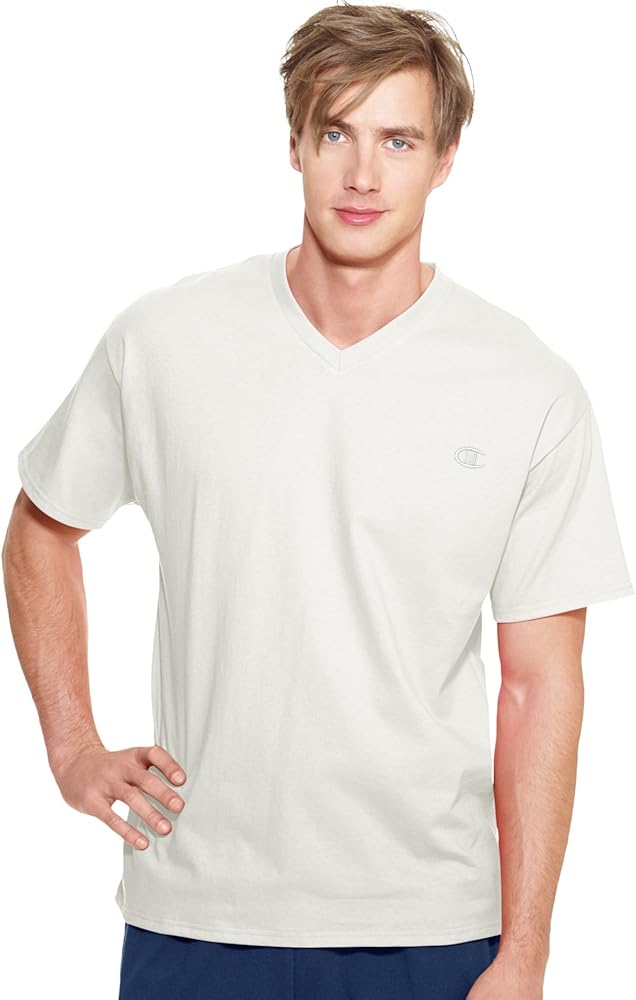 Champion Men's Jersey V-neck T-Shirt