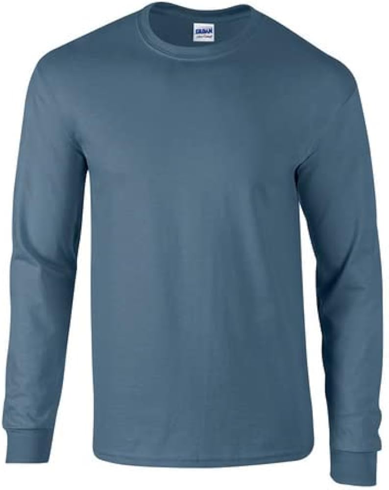 Gildan Long Sleeve, (G540) Tshirt Indigoblue Medium