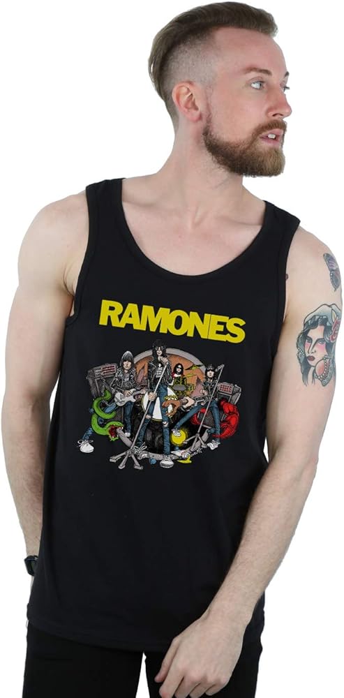 Ramones Men's Road to Ruin Tank Top