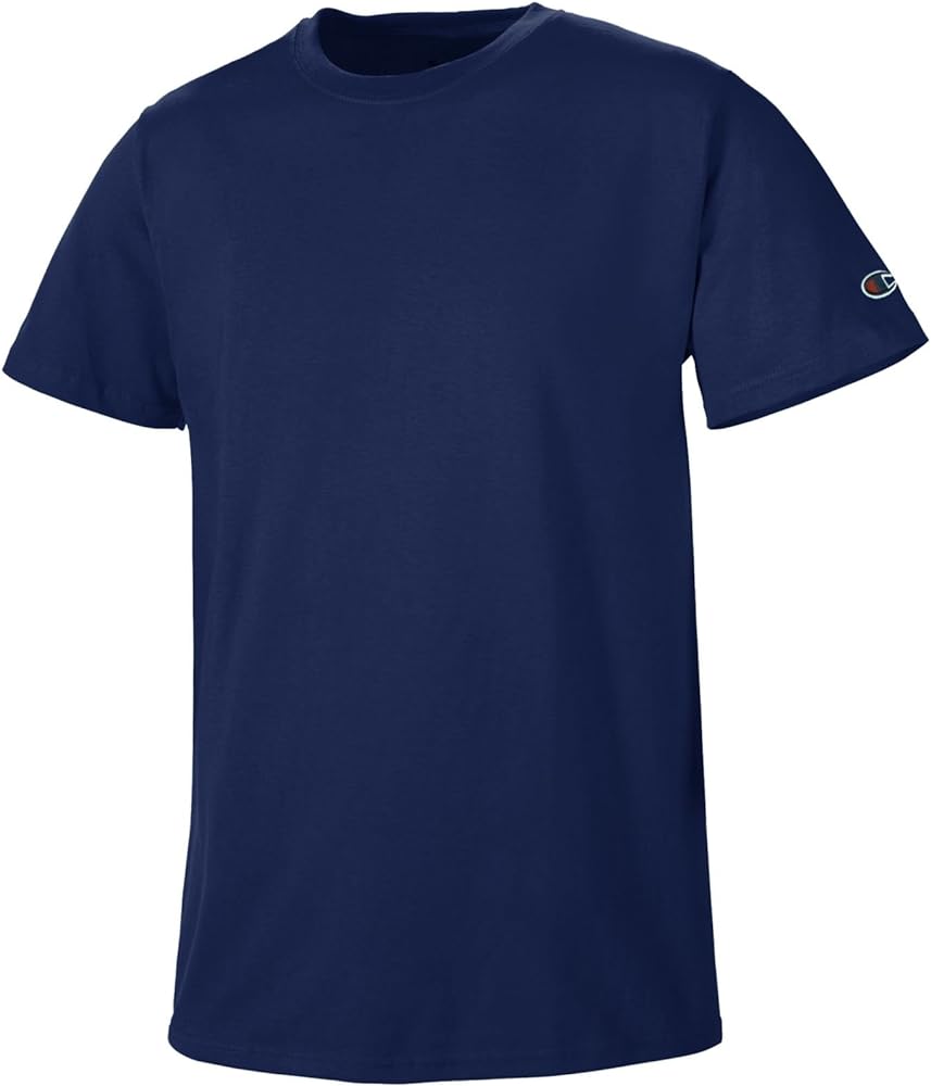 Champion Men's Basic Short Sleeve Tee Shirt_Navy_M