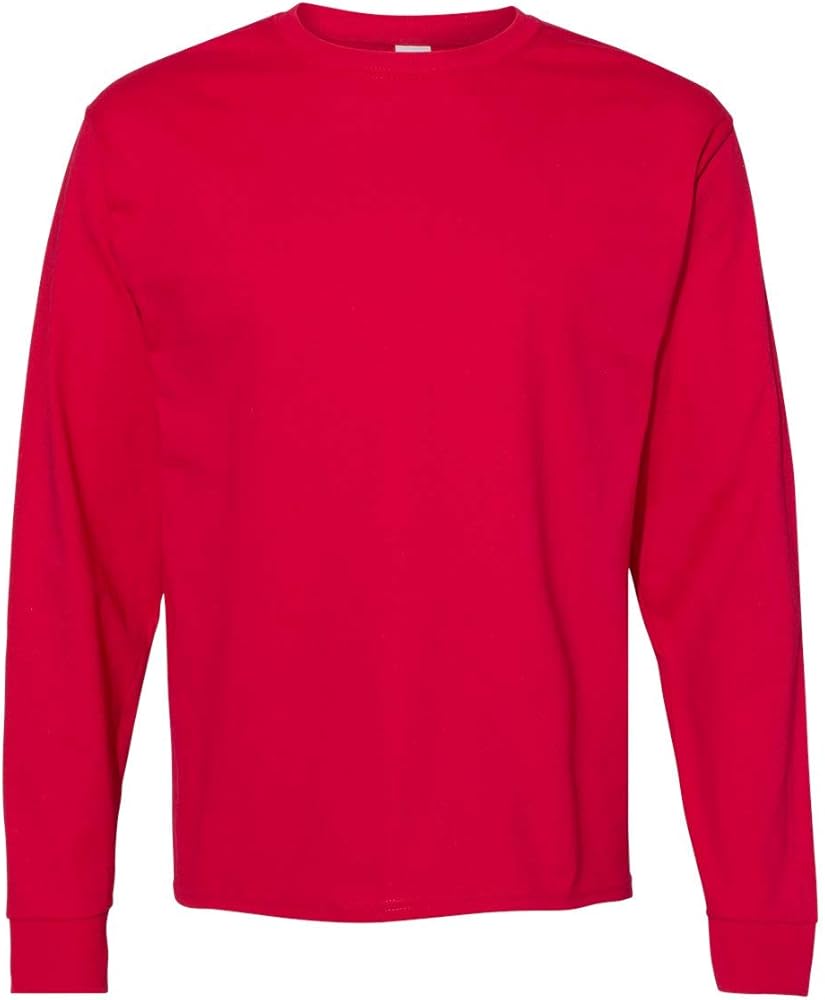 Hanes 5.2 oz. ComfortSoft Cotton Long-Sleeve T-Shirt (5286)