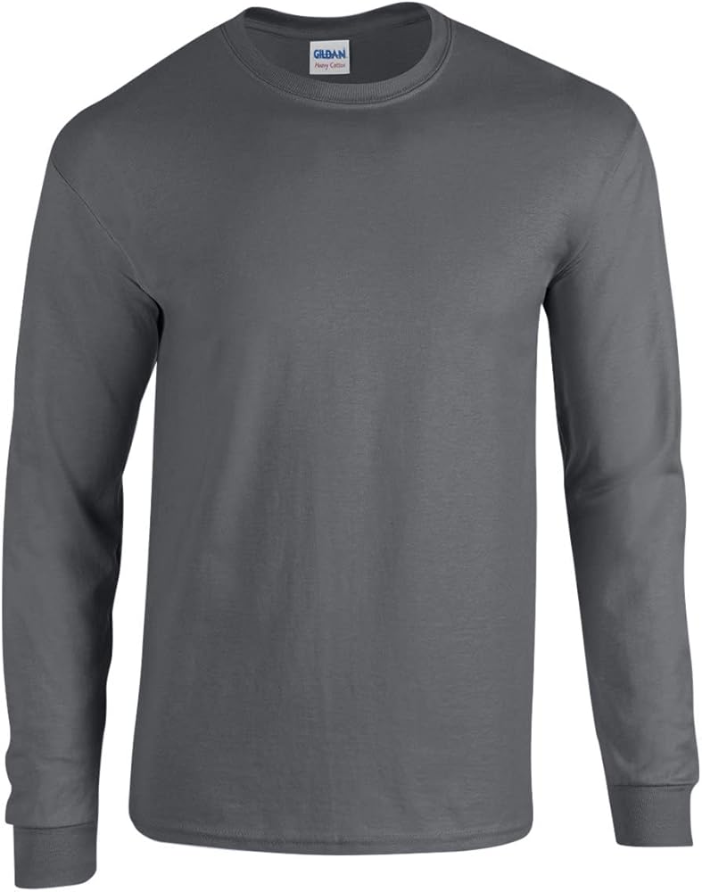 Gildan Long Sleeve, (G540) Tshirt Charcoal, XX-Large