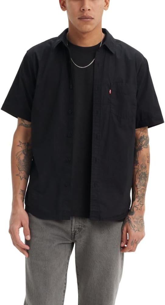 Levi's Men's Classic 1 Pocket Short Sleeve Button Up Shirt