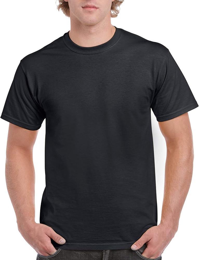 Gildan Men's G2000 Ultra Cotton Adult T-shirt, Black, Medium