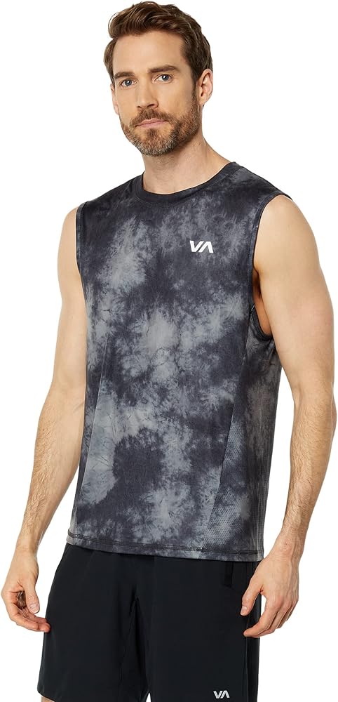 RVCA Mens Regular Fit Muscle Tee