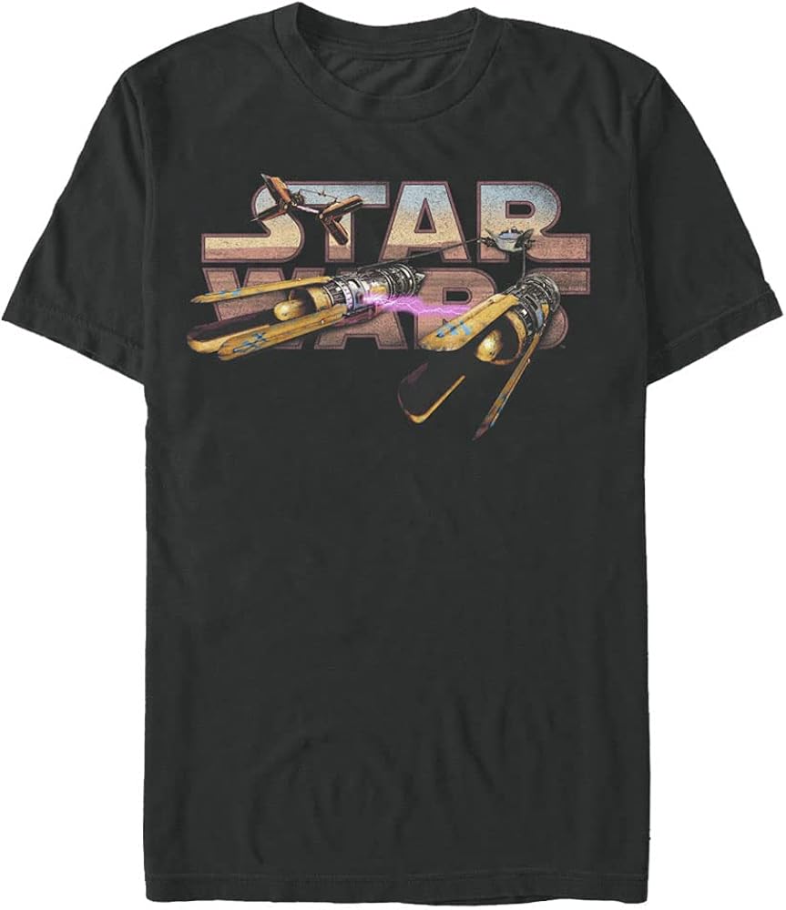 STAR WARS Pod Logo Men's Tops Short Sleeve Tee Shirt